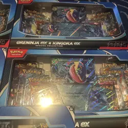 Pokemon Greninja ex and Kingdra ex Special Collection - New & Sealed - LOT OF 5 - Image 3