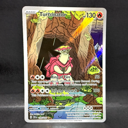 2024 POKEMON STELLAR CROWN TURTONATOR 146/142 ILLUSTRATION RARE - Image 1