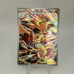 Ethan’s Typhlosion 190/182 (Pokemon 2025) Destined Rivals - IR - NM/MINT - Image 1