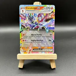 POKEMON - CERULEDGE EX 036/191 DOUBLE RARE HOLO SCARLET & VIOLET SURGING SPARKS3 - Image 1