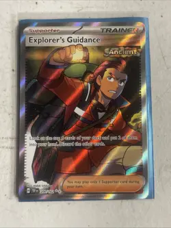 Explorer's Guidance 200/162 Sv05: Temporal Forces Holo Ultra Rare Pokemon TCG - Image 1