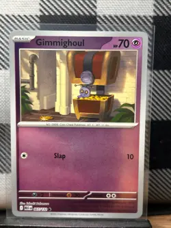 Pokemon TCG: Gimminghoul 67/132, Mega Evolutions _ REVERSE HOLO - Image 1