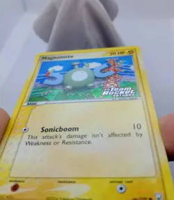 2004 Pokemon TCG EX Team Rocket Returns Magnemite #66/109 Reverse Holo Stamped - Image 3