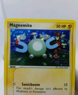 2004 Pokemon TCG EX Team Rocket Returns Magnemite #66/109 Reverse Holo Stamped - Image 4
