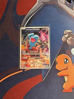 Pokemon TCG Team Rocket's Wobbuffet Black Star Promo Destined Rivals 203 - Image 1