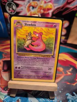 Pokemon TCG Slowbro Fossil 43/62 Regular LP - Image 1