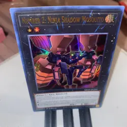 Yugioh! Number 2: Ninja Shadow Mosquito MP25-EN291 1st Edition Ur - Image 2
