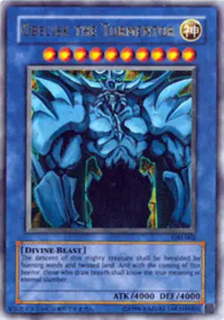 Yugioh! HP Obelisk the Tormentor - GBI-002 - Ultra Rare - Limited Edition Heavil - Image 1