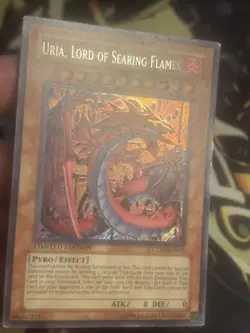 Yugioh: Uria, Lord of Searing Flames - CT03-EN005 - Secret Rare - Limited Ed MP - Image 3