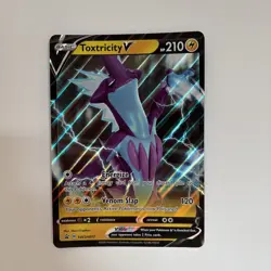 Toxtricity V SWSH017 Black Star Promo Holo Mint Pokemon Card - Image 1