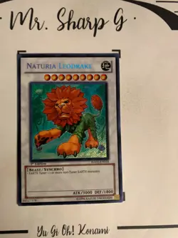 NATURIA LEODRAKE - 1st EDITION HA02-EN058 ENGLISH Yu-Gi-Oh! CARD SECRET RARE - Image 3