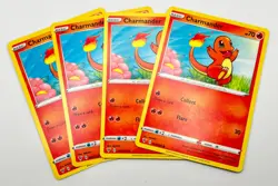 Charmander 023/185 4x x4 Pokemon Cards Vivid Voltage 2020 Playset - Image 1