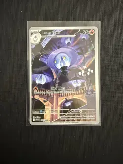 Pokemon TCG Lampent Card 102/086 Illustration Rare 2025 White Flare - Image 1
