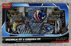 Pokemon Trading Card Game Greninja ex and Kingdra ex Special Collection Box - Image 1