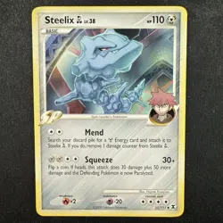 Pokemon TCG Steelix GL LV.38 51/111 Rising Rivals Regular Uncommon Card - Image 1