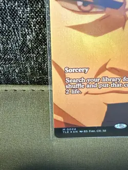 MTG Cruel Tutor (Borderless Foil) [M 0024] - NM - Avatar Airbender. - Image 5