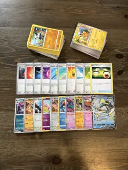 Lot of 100 Pokemon TCG Cards - Holos - 1x V/Ex etc - No Duplicates - READ - Image 2