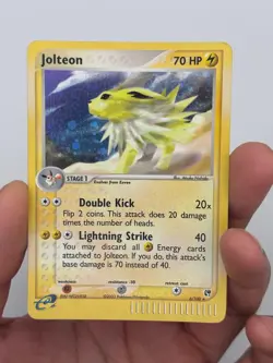Jolteon 6/100 Holo Rare-Pokemon TCG:EX Sandstorm Holo Rare Pokemon Card NM/VLP - Image 3
