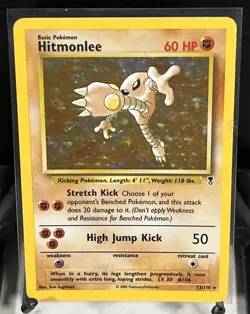 Hitmonlee 13/110 Holo Rare Legendary Collection Pokemon Card - Image 1