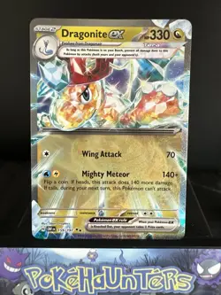 Pokemon Card Dragonite EX 159/197 Ultra Rare Obsidian Flames NM - Image 1