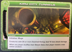 Kiru City Tunnels 2008 Chaotic Location card- Uncommon #92/100 - Image 1