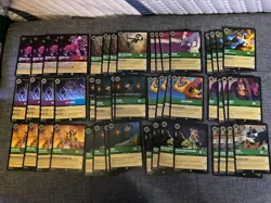 Lorcana Reign Of Jafar Complete Common & Uncommon Play Set of 4 Each Card - Image 5