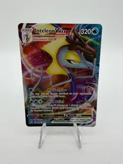 Pokemon Inteleon VMAX Ultra Rare SWSH02: Rebel Clash 050/192 NM/MT Pokemon Card - Image 1