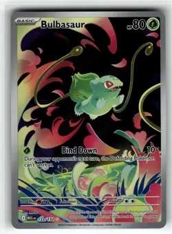 Bulbasaur 133/132 ME01: Mega Evolution NM Pokemon Card TCG - Image 1