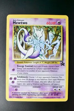 Mewtwo 12 JR Stamp Rally Promo 2000 Pokemon Card - Image 2