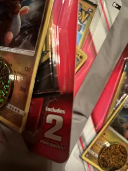Pokemon TCG Team Up 3 Card Mini Booster Pack W/Coin & Promo - Image 2