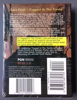 Tomb Raider Starring Lara Croft CCG 50-Card Quest Decks - Factory Sealed - Image 3
