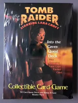 Tomb Raider Starring Lara Croft CCG 50-Card Quest Decks - Factory Sealed - Image 4