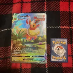 Pokemon TCG Flareon VMAX Promo Jumbo Card SWSH180 - Image 1