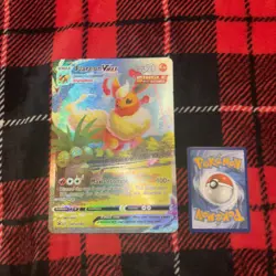 Pokemon TCG Flareon VMAX Promo Jumbo Card SWSH180 - Image 3