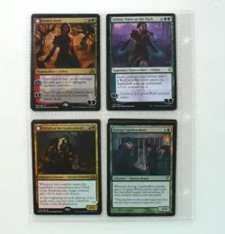 8 MTG Cards - 4 are Double Sided - Ulrich of the Krallenhorde - LP - Sleeve - Image 2