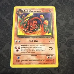 Dark Charmeleon 32/82 Uncommon Team Rocket Pokemon Card - Image 1