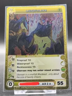 Chaotic Card : (2/5 Max) Uboraan Silent Sands First Edition Rare Creature - Image 1