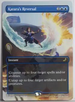 Katara's Reversal [New, Near Mint] Borderless {Avatar MTG} - Image 1