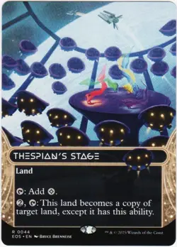 MTG Edge Of Eternities: Stellar Sights Thespian's Stage Borderless (Rare) - Image 1