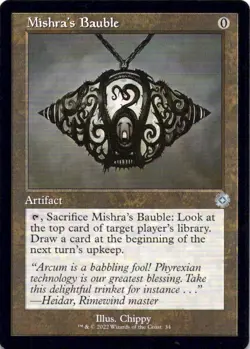 MTG Mishra's Bauble (34) | MP | The Brothers' War: Retro Frame Artifacts {BRR} - Image 1