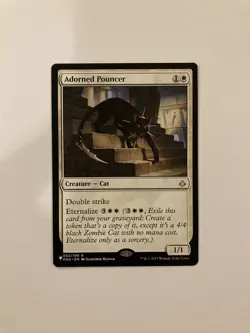 MTG Mystery Booster/Hour of Devastation Adorned Pouncer 2/199 - Image 1