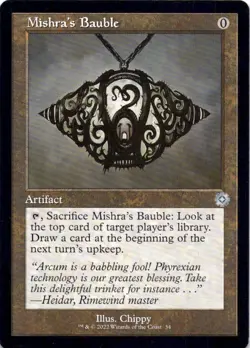 MTG Mishra's Bauble (34) | LP | The Brothers' War: Retro Frame Artifacts {BRR} - Image 1