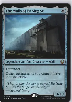 The Walls Of Ba Sing Se FOIL Avatar The Last Airbender Mythic Rare Magic NM - Image 2