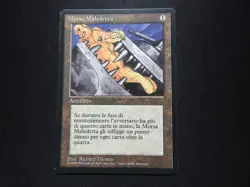 Black Vise Italian MP [FBB Revised Edition] Mtg Magic Free Tracking! - Image 1
