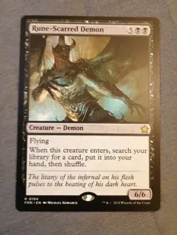 Rune-Scarred Demon Foundations Regular - Image 1