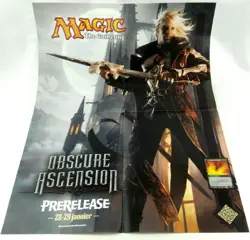 Magic the Gathering MTG Obscure Ascension PreRelease Poster Sorin 2012 49x63 cms - Image 1