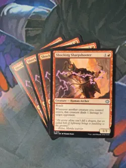 Shocking Sharpshooter x 4 | 7% Off 2+ | Tarkir: Dragonstorm | NM | MTG - Image 1
