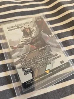 Minwu, Rebellion Strategist ✅Borderless ✅ Foil Final Fantasy MTG Mangara - Image 1