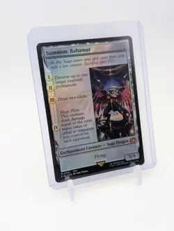 MTG - Summon: Bahamut - FOIL Mythic Regular #1 - Final Fantasy NM - Image 1