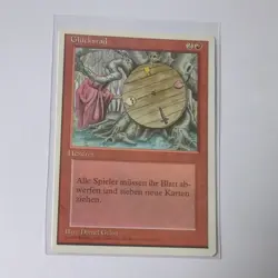 Magic the Gathering - Wheel of Fortune (German, Glucksrad) from Revised, MTG - Image 1